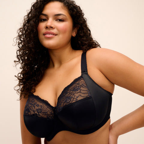 Morgan Full Coverage Bra - Black