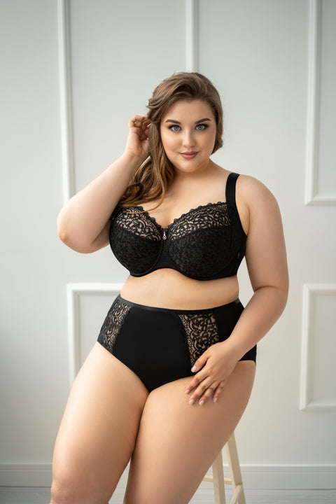 Fortuna Full Cup Bra - Black